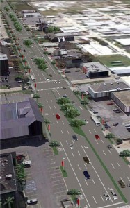 Proposed plan for Williams blvd. from Veterans to W. Napoleon